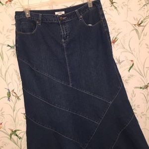 Jean Skirt